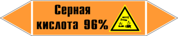 Маркировка трубопровода "серная кислота 96%" (k24, пленка, 126х26 мм)" - Маркировка трубопроводов - Маркировки трубопроводов "КИСЛОТА" - ohrana.inoy.org